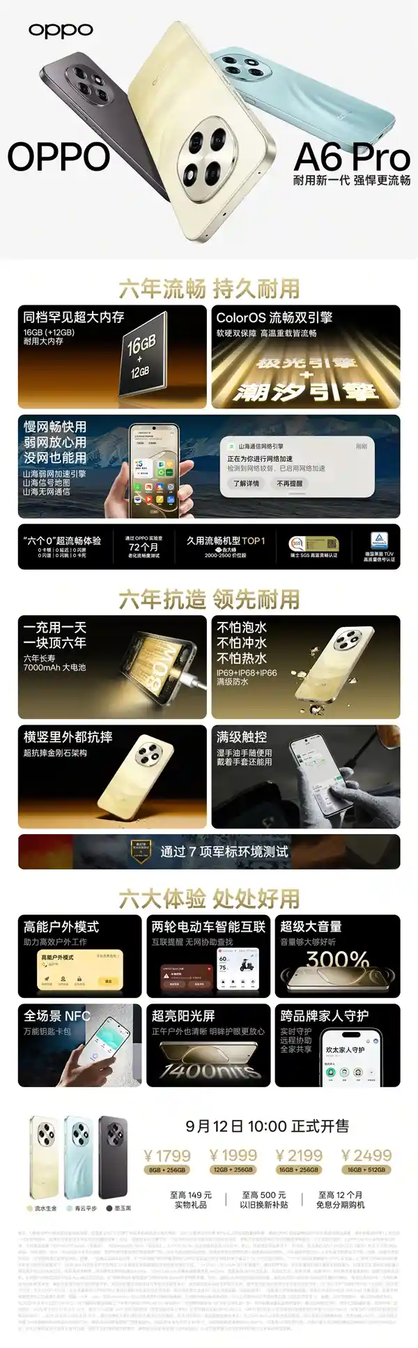 6年不卡顿!OPPO A6 Pro性能揭秘:1799元起超值体验