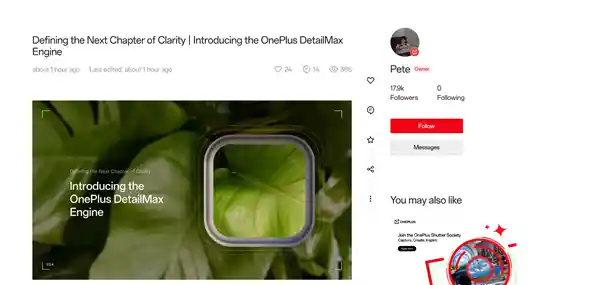 一加15震撼登场:刘作虎宣布与哈苏正式告别,自研影像引擎引领新纪元
