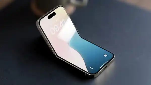 苹果折叠屏iPhone亮相：竖折新形态引领未来手机革命