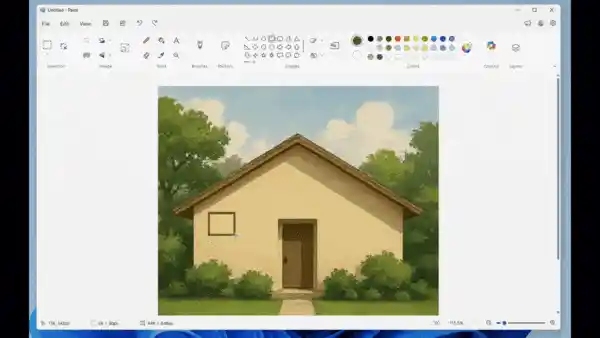 Windows画图迎来灵魂重铸:自由旋转+AI修图,经典工具杀疯了!